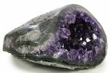 Brilliant Deep-Purple Amethyst Geode - Uruguay #342721-1